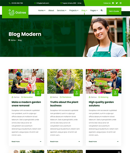 Blog Modern